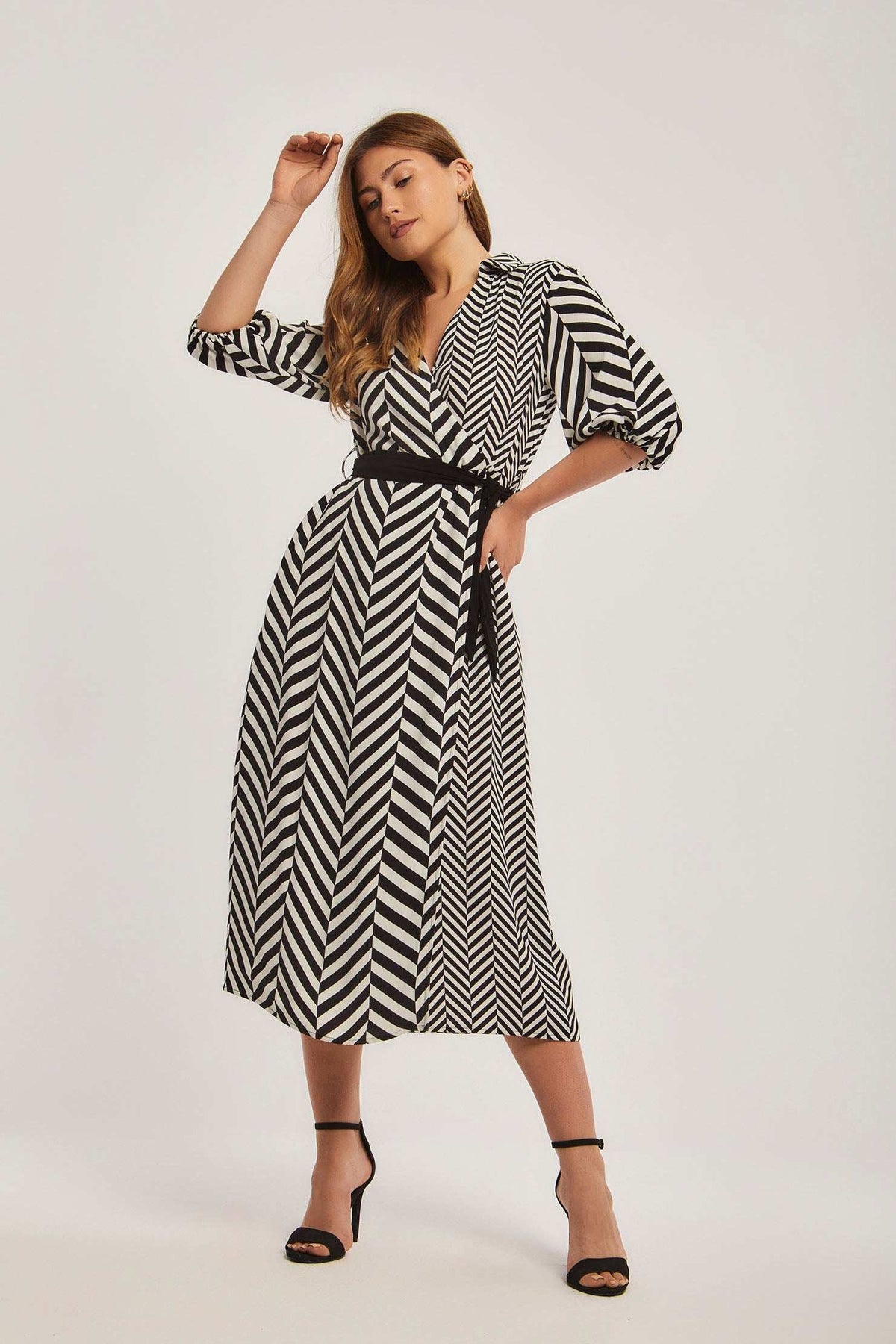 Women Regular Fit Dress - Black
