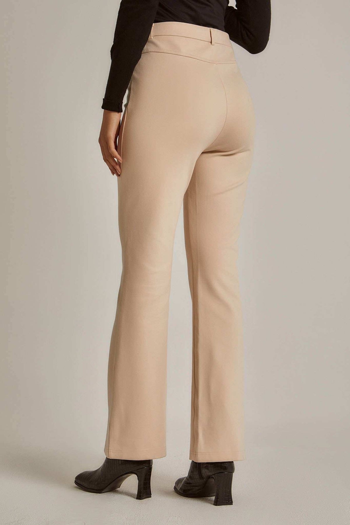 Women Regular Fit Pant - Beige