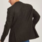 Men Regular Fit Blazer - Brown