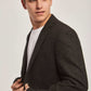 Men Regular Fit Blazer - Brown