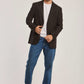 Men Regular Fit Blazer - Brown