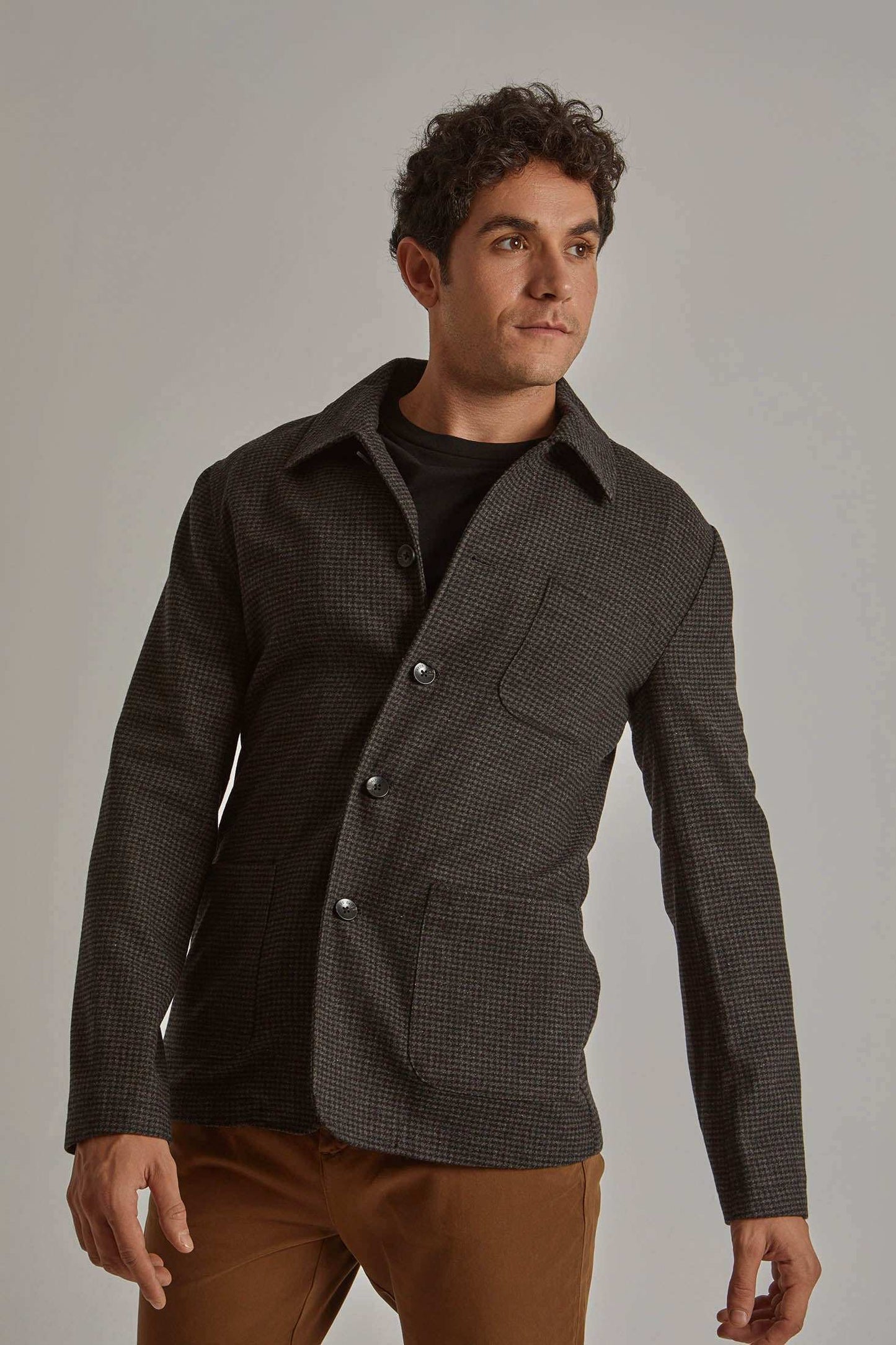 Men Regular Fit Blazer - Grey