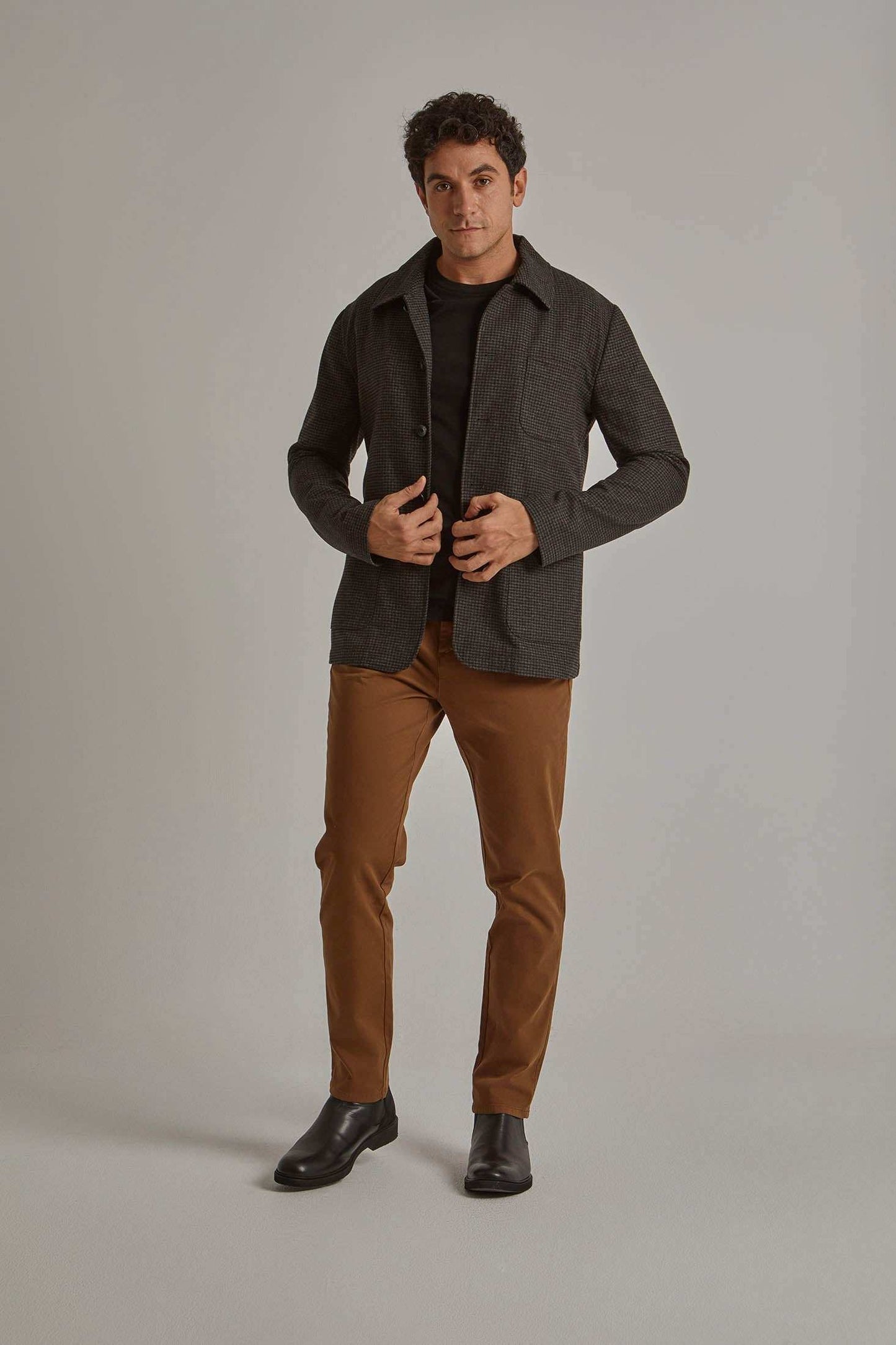 Men Regular Fit Blazer - Grey
