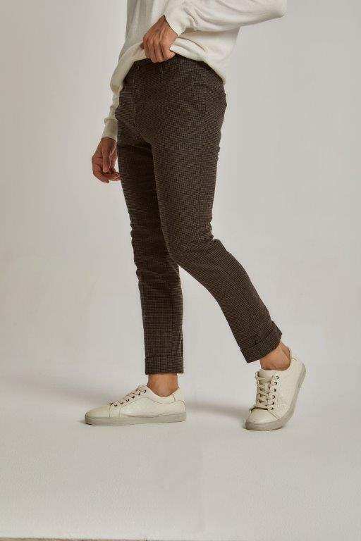 Men Regular Fit Pant - Brown