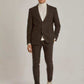 Men Regular Fit Pant - Brown