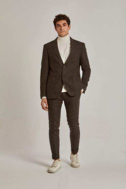 Men Regular Fit Pant - Brown