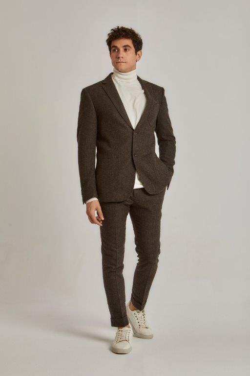 Men Regular Fit Pant - Brown