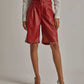 Women Regular Fit Shorts - Red