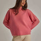 Women Regular Fit Pullover - Pink