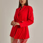 Women Regular Fit Jacket - Red
