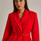 Women Regular Fit Jacket - Red