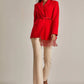 Women Regular Fit Jacket - Red