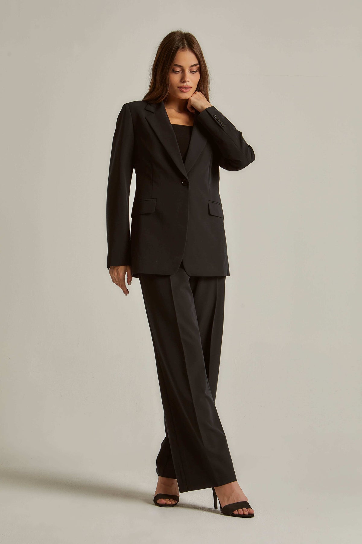 Women Regular Fit Jacket - Black