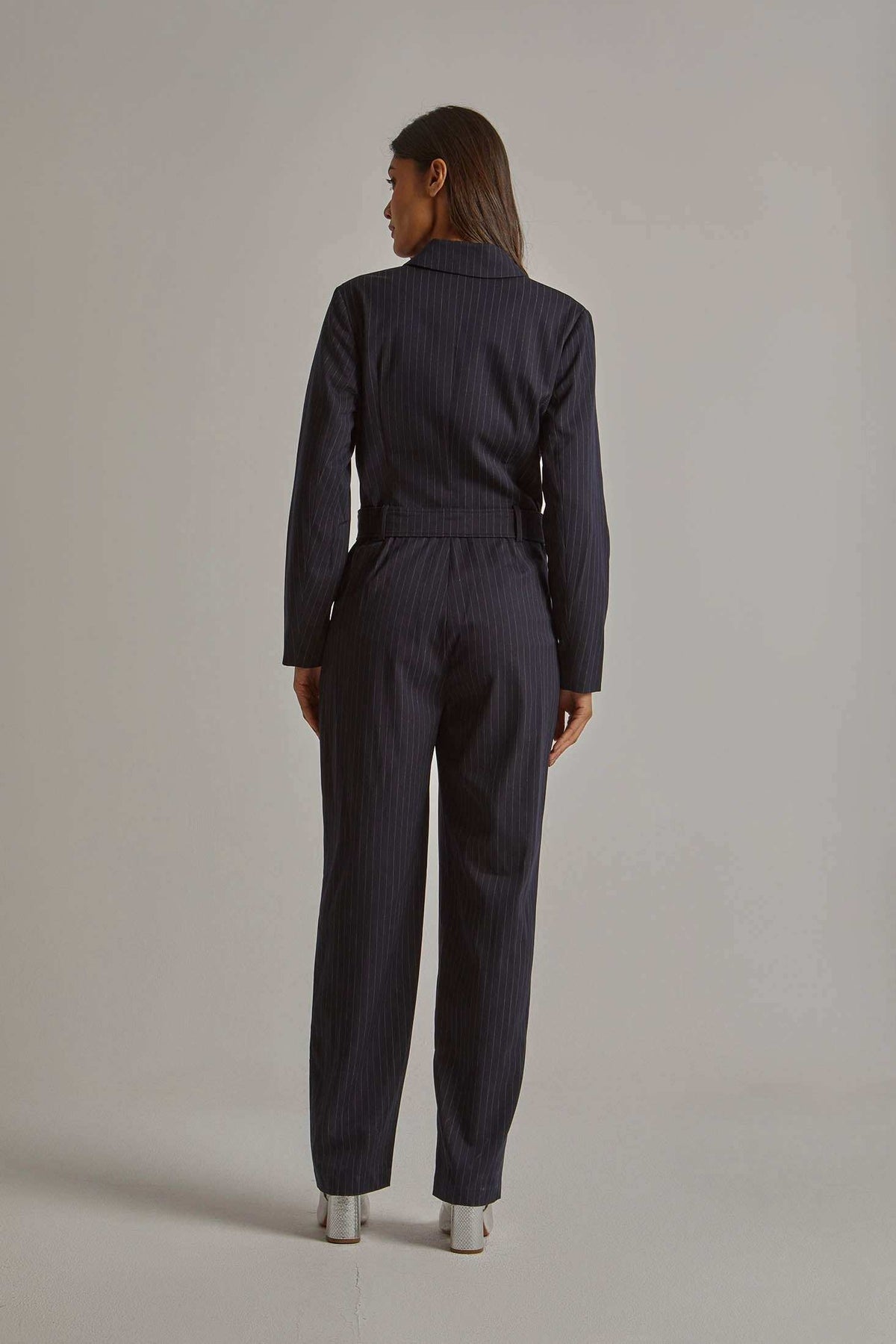 Women Regular Fit Jumpsuit - Navy