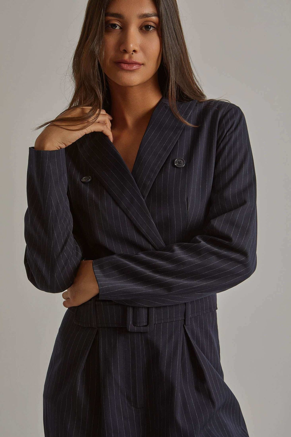 Women Regular Fit Jumpsuit - Navy