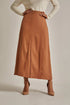 Women Regular Fit Skirt - Brown