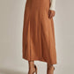 Women Regular Fit Skirt - Brown