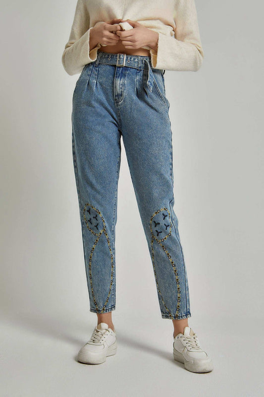 Women Regular Fit Denim - Blue
