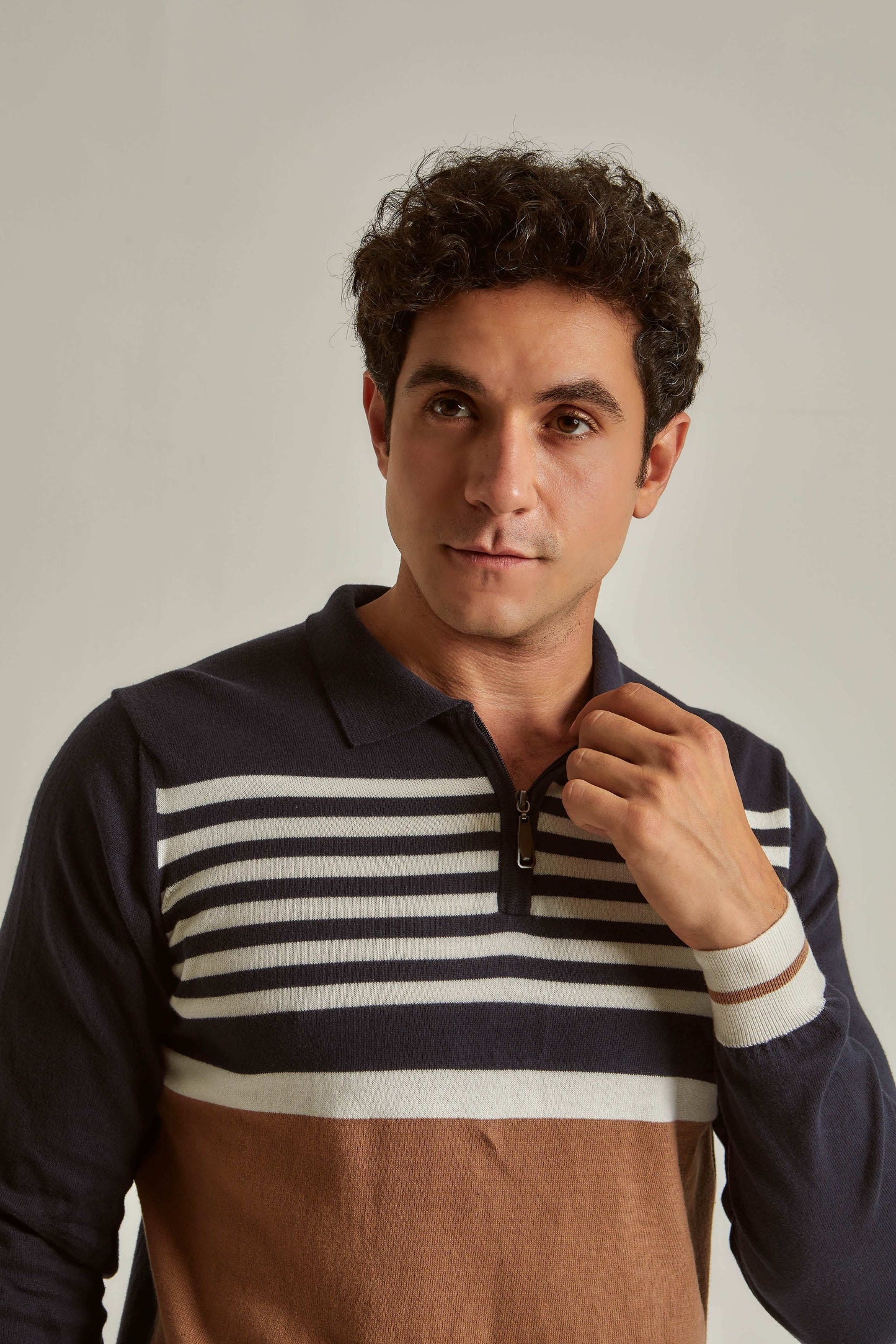 Men Regular Fit Pullover - Multicolorcolor