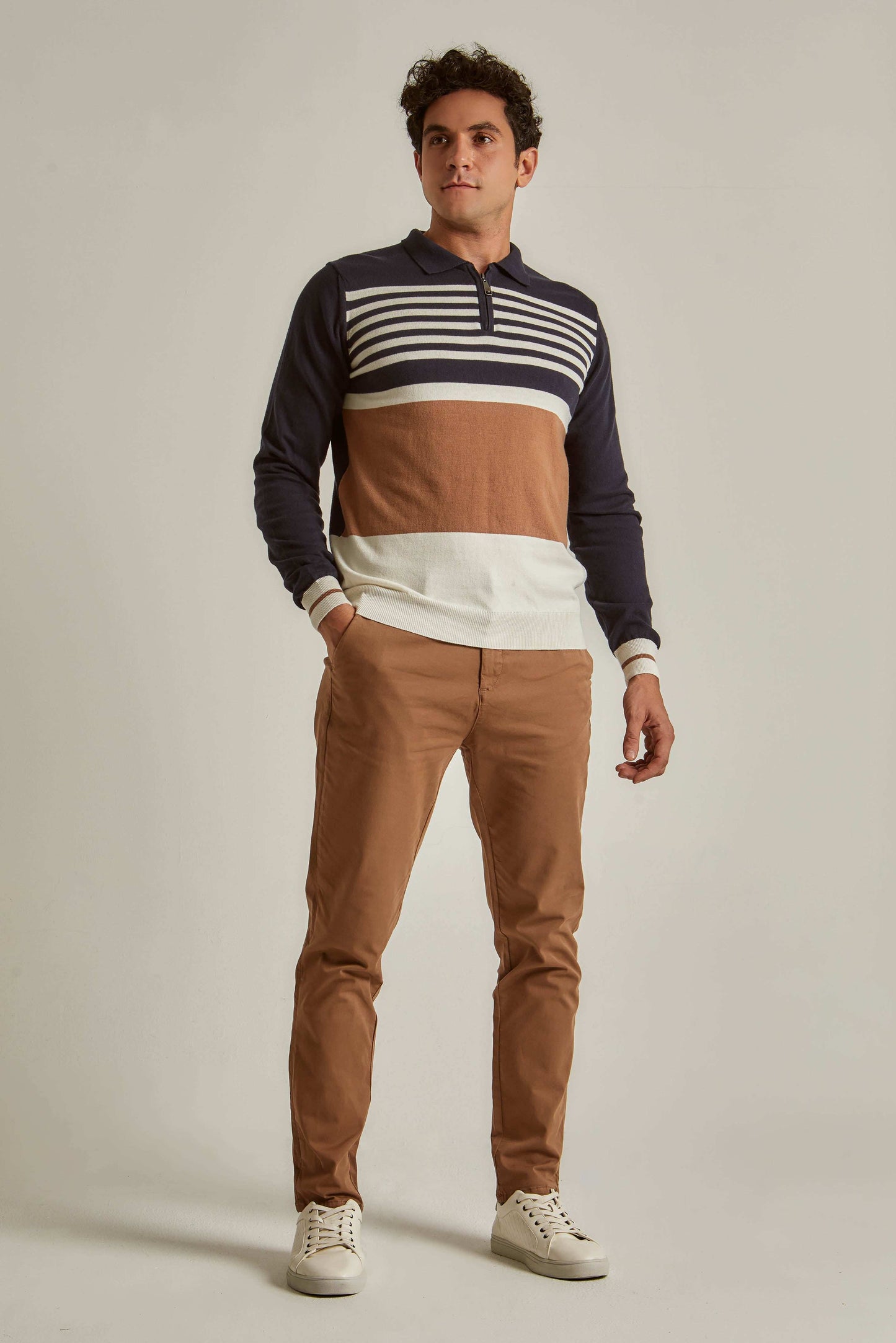 Men Regular Fit Pullover - Multicolorcolor
