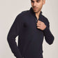 Men Regular Fit Pullover - Navy