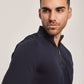 Men Regular Fit Pullover - Navy
