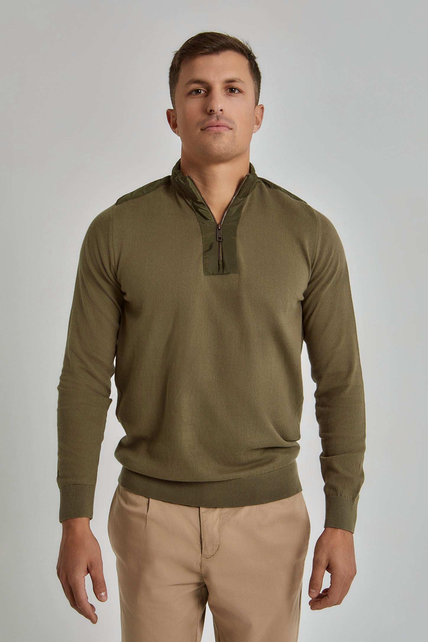 Men Regular Fit Pullover - Green