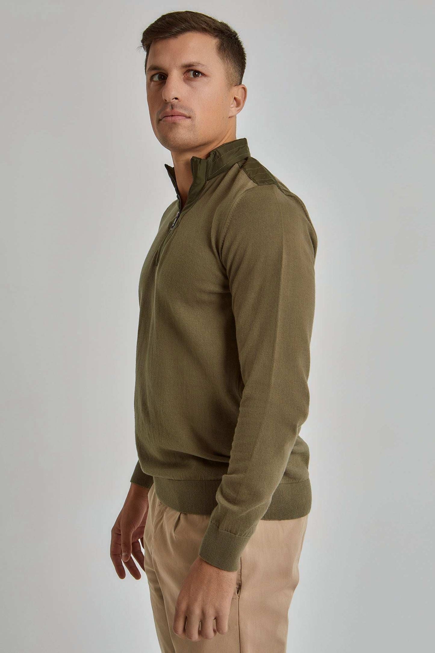 Men Regular Fit Pullover - Green