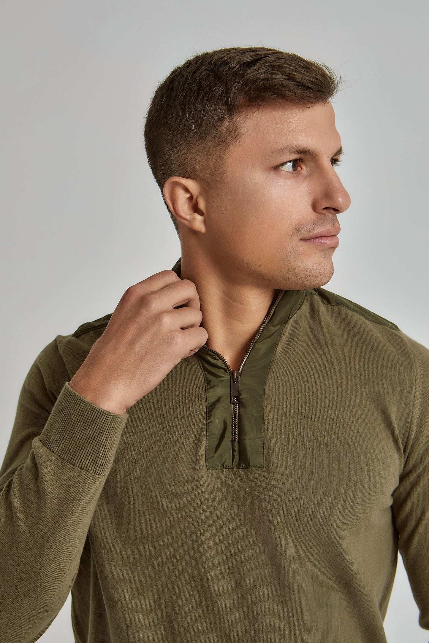 Men Regular Fit Pullover - Green