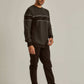 Men Regular Fit Pullover - Black