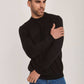 Men Regular Fit Pullover - Black