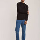 Men Regular Fit Pullover - Black
