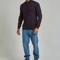 Men Regular Fit Cardigan - Blue