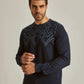 Men Regular Fit Pullover - Black