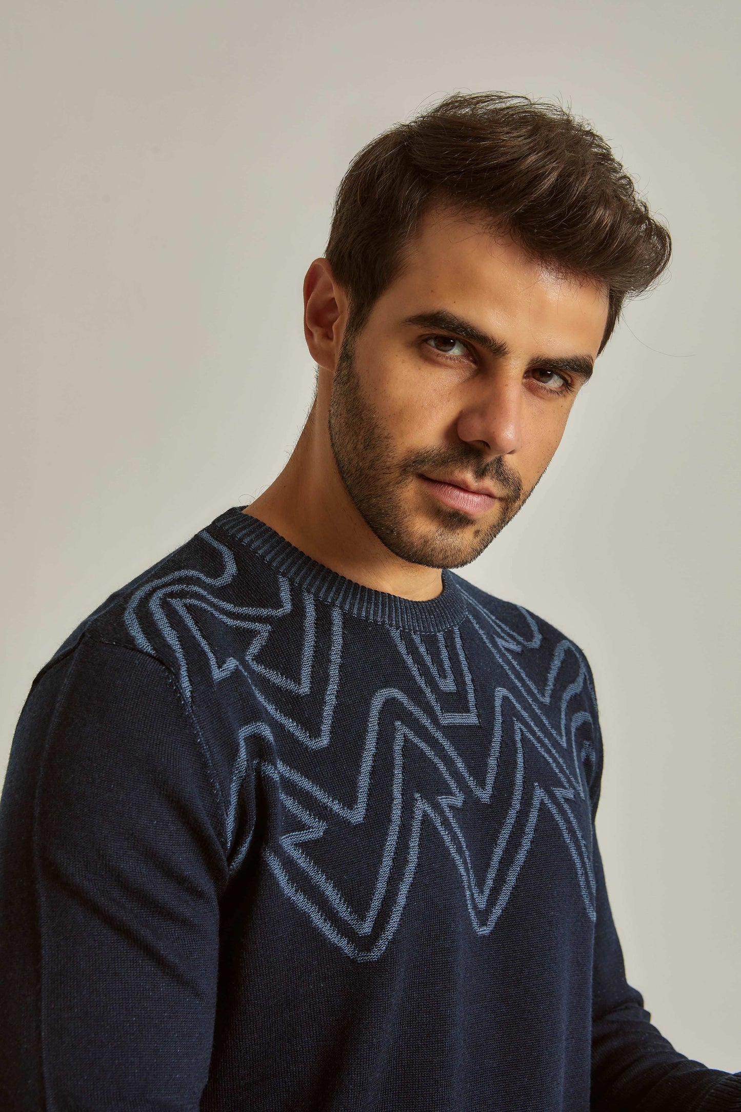 Men Regular Fit Pullover - Black