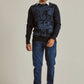 Men Regular Fit Pullover - Navy