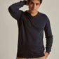 Men Regular Fit Pullover - Navy Dark Blue