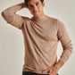 Men Regular Fit Pullover - Beige