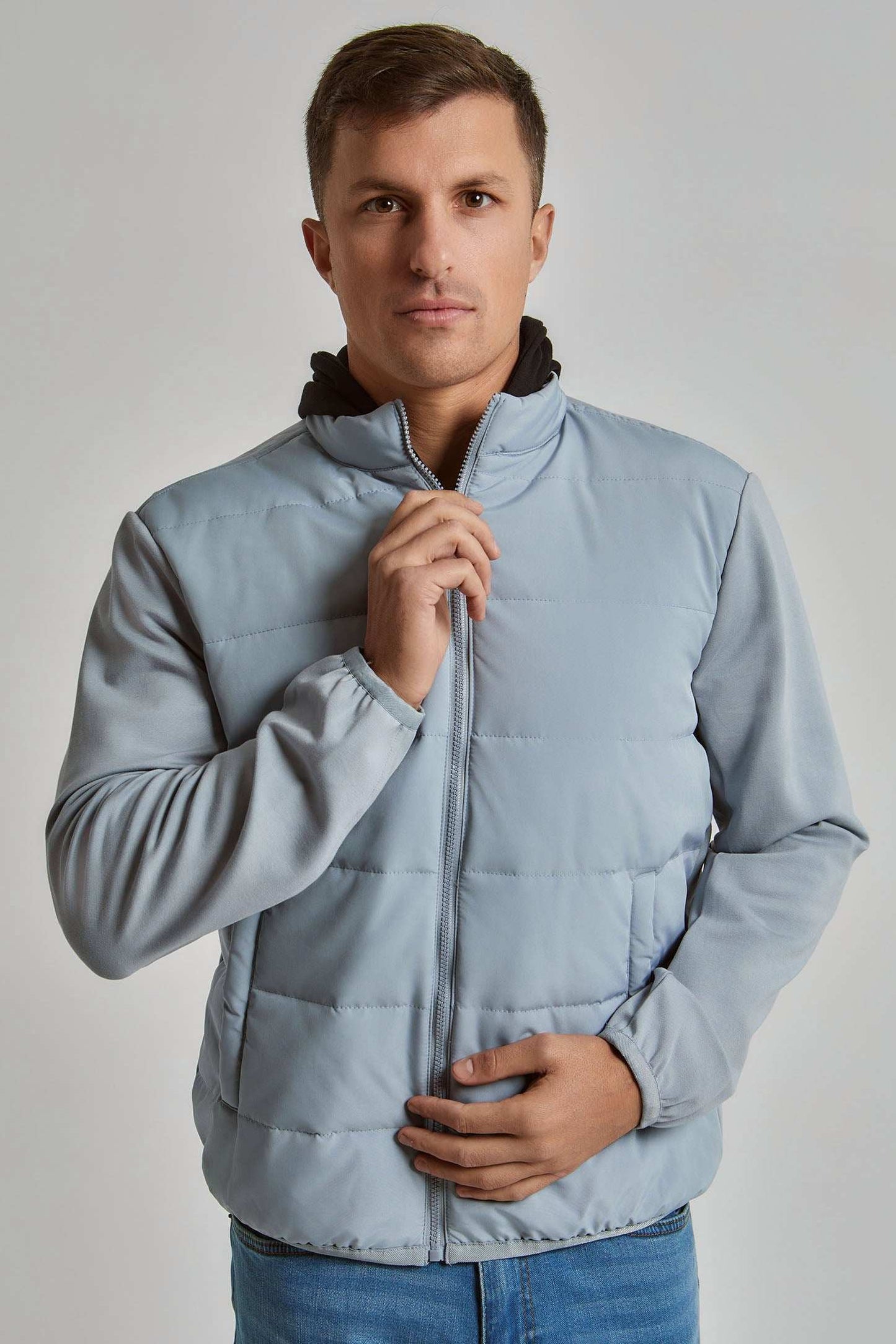 Men Regular Fit Jacket - Blue