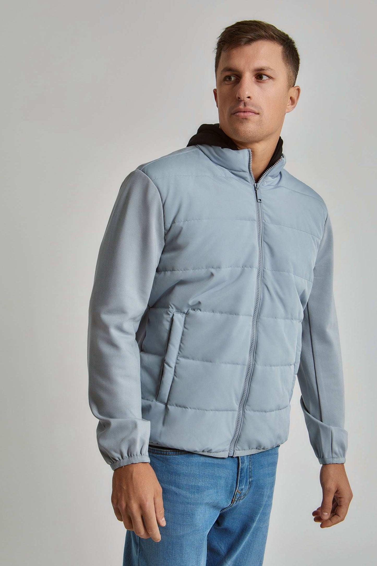 Men Regular Fit Jacket - Blue