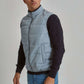 Men Regular Fit Vest - Blue