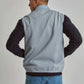 Men Regular Fit Vest - Blue