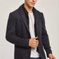 Men Regular Fit Blazer - Navy