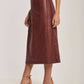 Women Regular Fit Skirt - Brown