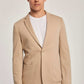 Men Slim Fit Blazer - White Beige