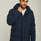Men Regular Fit Jacket - Navy Dark Blue