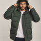 Men Regular Fit Jacket - Ivy Green