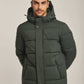 Men Regular Fit Jacket - Ivy Green
