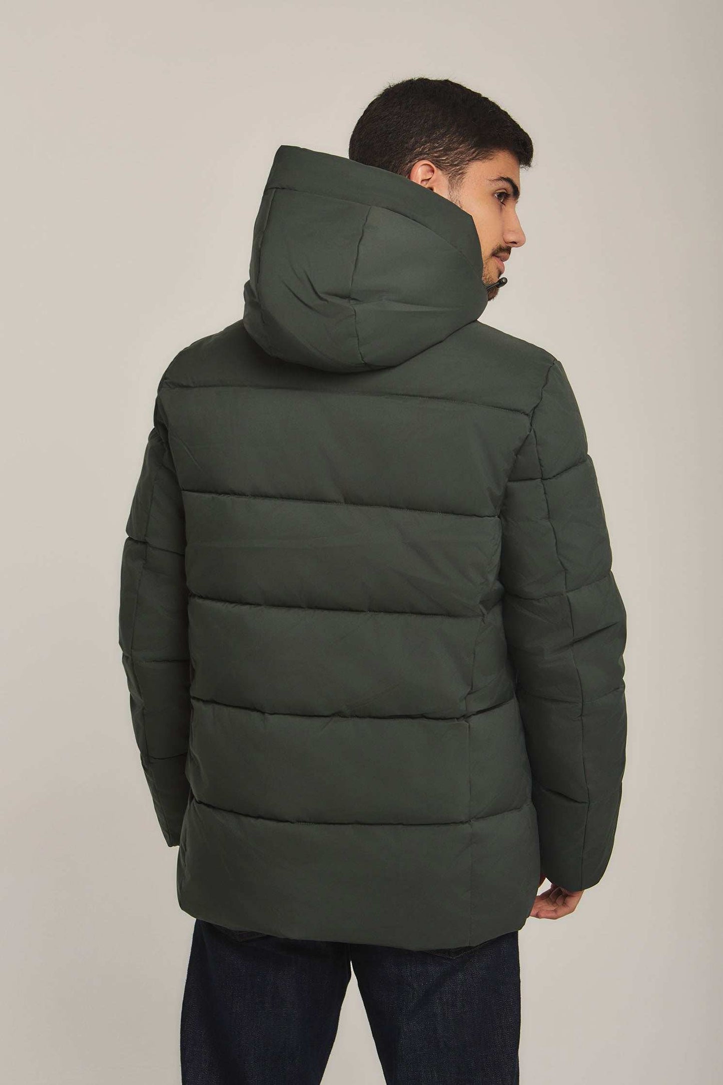 Men Regular Fit Jacket - Ivy Green