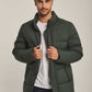 Men Regular Fit Jacket - Ivy Green